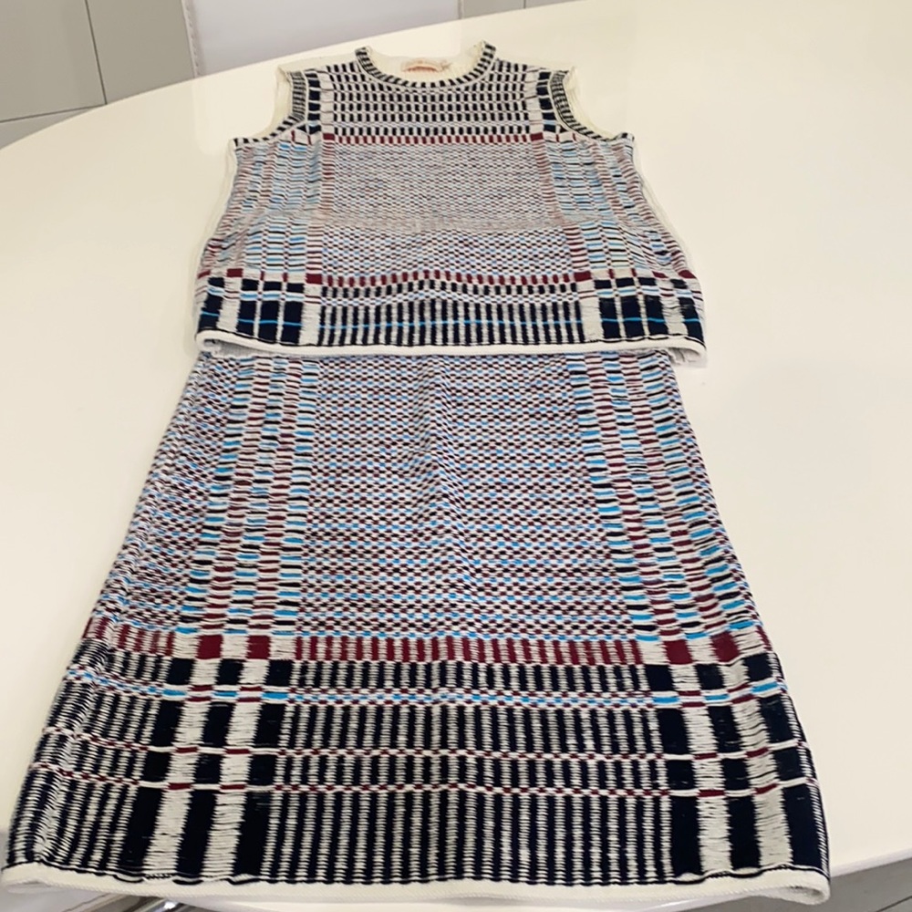 Tory Burch skirt and shirt , matching set